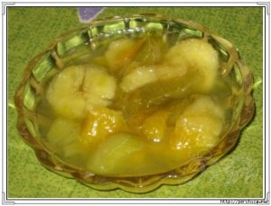 Варенье из киви с бананом