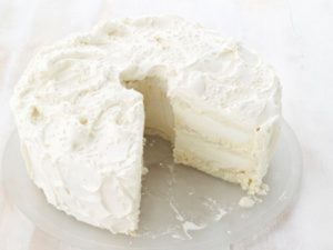 Ванильный торт-мороженое