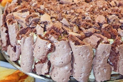 Кофейный торт «Мокко-крем» с безе