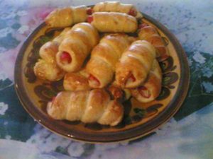 крабовые палочки в тесте