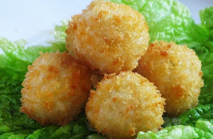 Куриные шарики с сыром