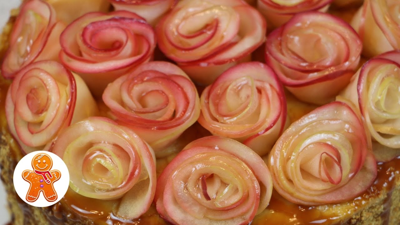 Украшение Яблочные Розы ✧ Школа Домашнего Кондитера
