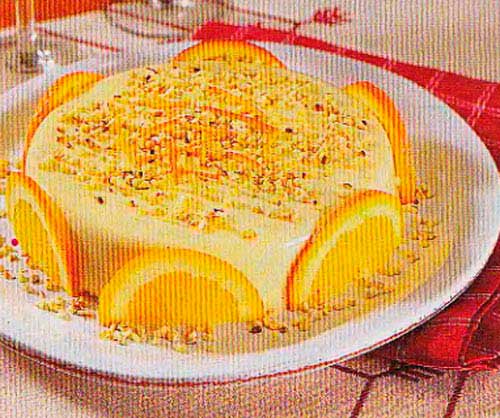 Семифредо с апельсином