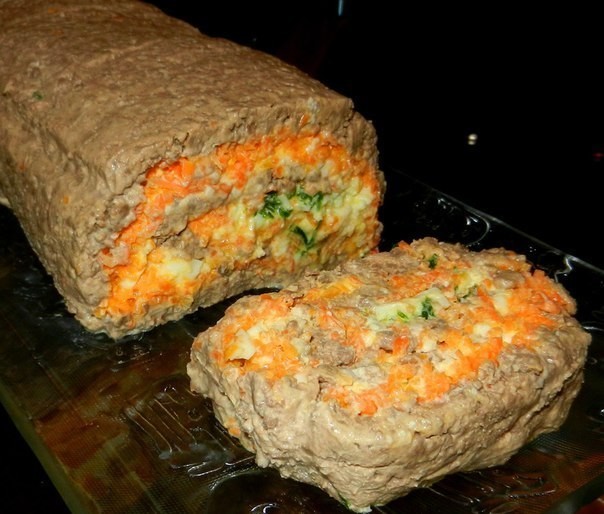 Печеночный рулет