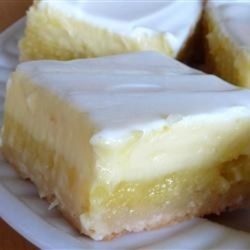 Лимонное пирожное