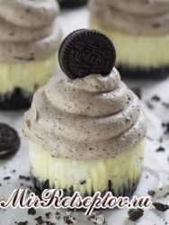 Шоколадные мини Oreo чизкейки с муссом