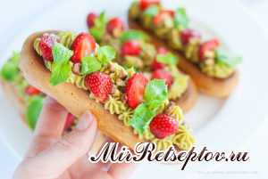 Мятные эклеры